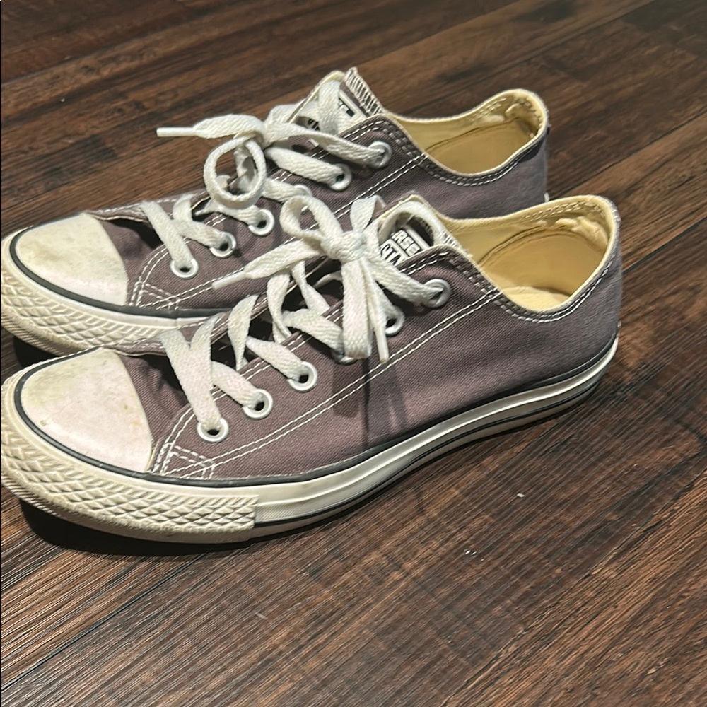 Converse Women's Charcoal Canvas Sneakers